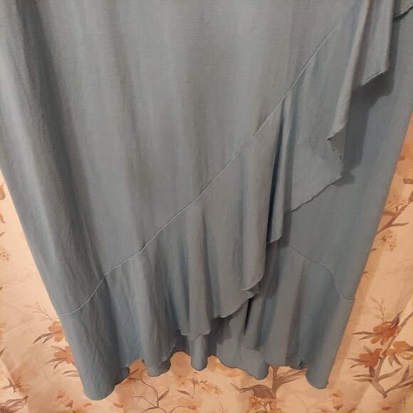 Juicy Couture  Delphinum Blue Faux Wrap Dress Sz 2XL NWT - Picture 6 of 12